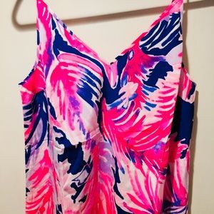 Lilly Pulitzer Lela Silk Dress - sz Large